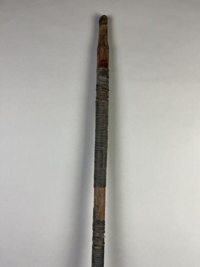 Antique blowpipe consisting of two halves...