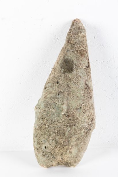 A very large votive effigy of a shark in...