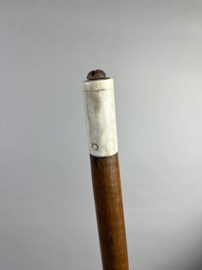 Taiaha or war and chieftaincy club/stick,...