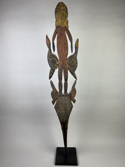 Sculpture/pic representing a nggwal, or ancestor...
