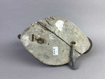 Antique wooden duck caller. Presence of its...