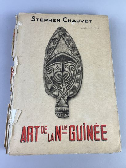 ART OF NEW GUINEA. Stéphen Chauvet. Paris....