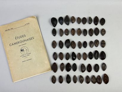 Set of 53 abbia game chips. The luck of the...
