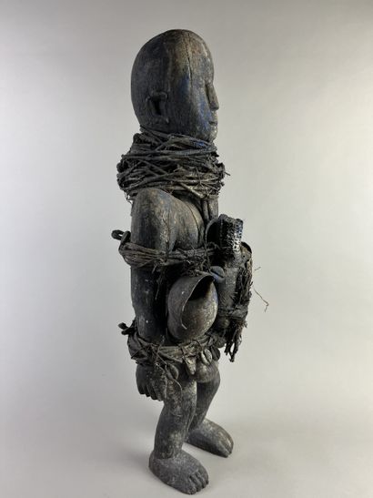 Anthropomorphic fetish shown standing. Covered...