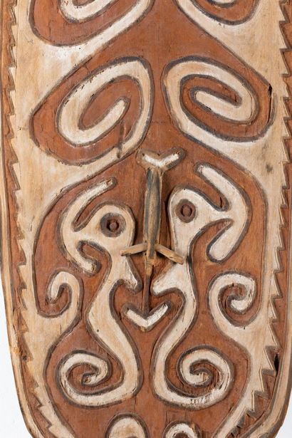 Large ditegope board depicting a stylized...