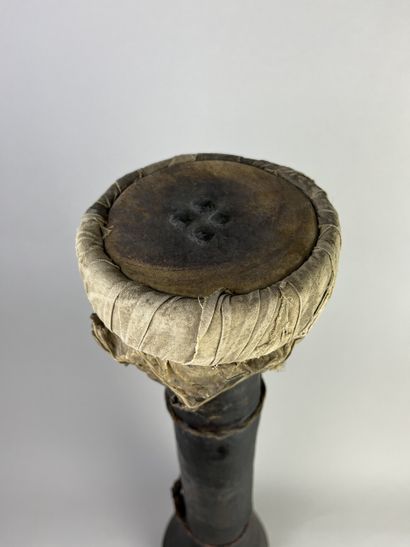 Hand drum with a beautiful patina of age...