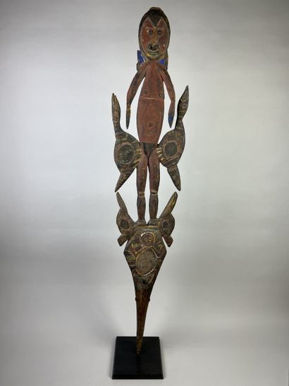 Sculpture/pic representing a nggwal, or ancestor...