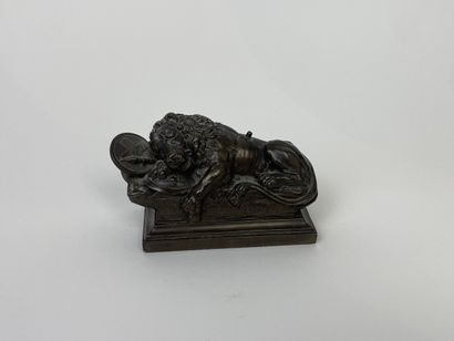 THORVALDSEN Bertel, d'après
Lion de Lucerne
Réduction...