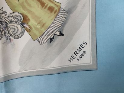 HERMES Paris
Carré de soie modèle 