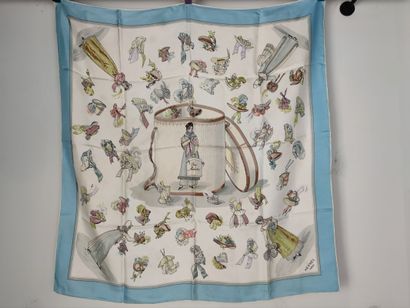 HERMES Paris
Carré de soie modèle 