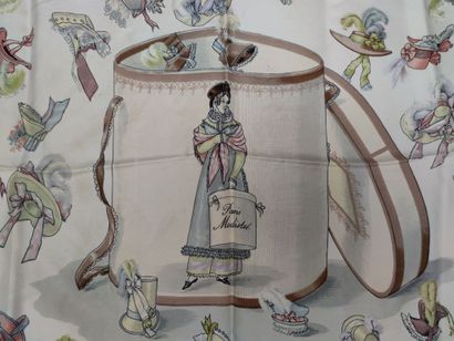 HERMES Paris
Carré de soie modèle 