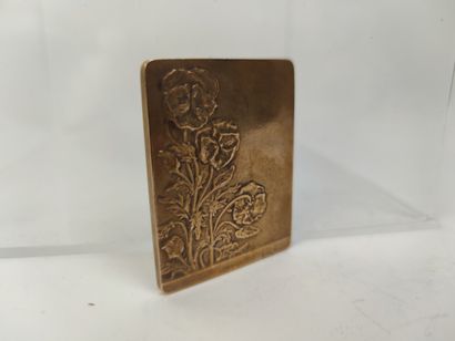 BORGEAUD Jeanne
Méditation
Plaquette en bronze...