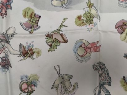 HERMES Paris
Carré de soie modèle 