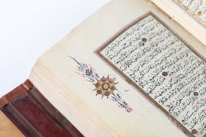 Coran 
Empire ottoman, XIXe siècle
Manuscrit...