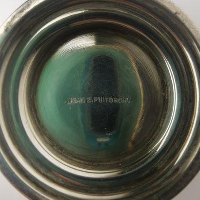 COQUETIER en argent (950). PARIS, Jean-Elysée...