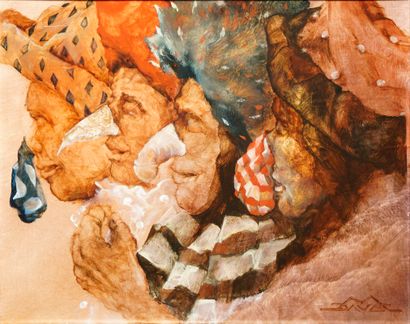 DAVET Marc, né en 1951
Faux nez
peinture...