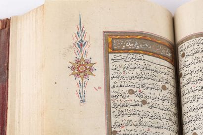 Coran 
Empire ottoman, XIXe siècle
Manuscrit...