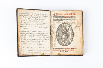 Superbe et rare rituel à l'usage de Saint-Malo,...