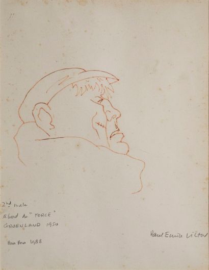 VICTOR Paul Emile, 1907-1995
2 nd mate à...
