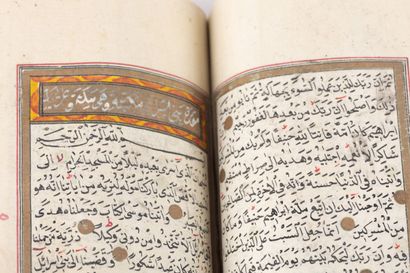 Coran 
Empire ottoman, XIXe siècle
Manuscrit...