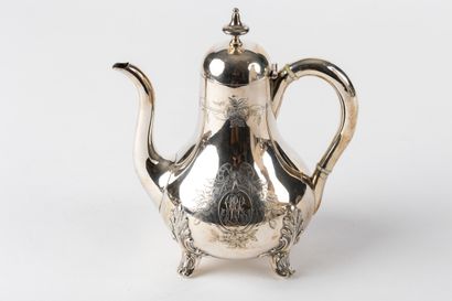THEIERE en argent (950). PARIS, Edmond TETARD,...
