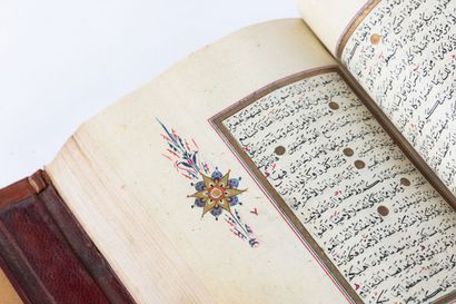 Coran 
Empire ottoman, XIXe siècle
Manuscrit...