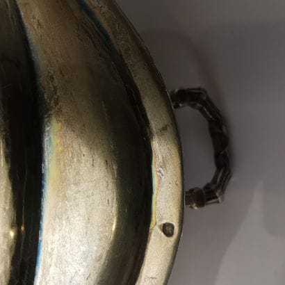 SAUCIERE en argent (950). PARIS, Georges...