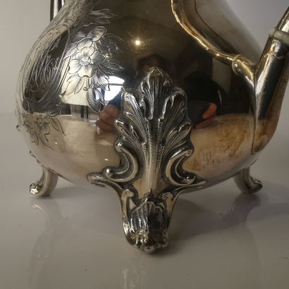 THEIERE en argent (950). PARIS, Edmond TETARD,...