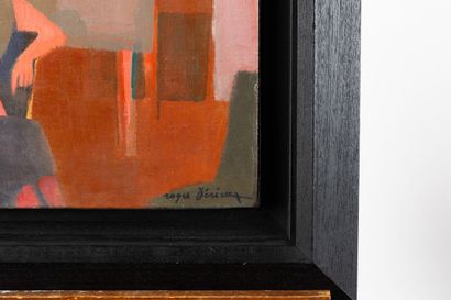 DERIEUX Roger, 1922-2015
Femme assise à l'intérieur...