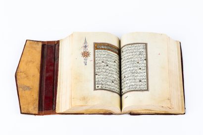 Coran 
Empire ottoman, XIXe siècle
Manuscrit...
