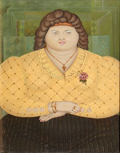 BLAISE Saint Louis, 1945-1993
Femme aux bijoux,...