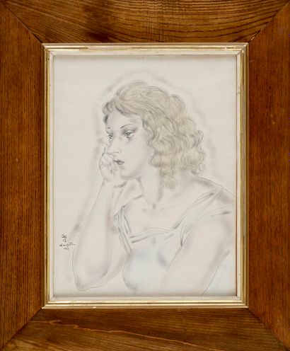 FOUJITA Léonard Tsuguharu, 1886-1968
Portrait...