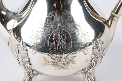THEIERE en argent (950). PARIS, Edmond TETARD,...