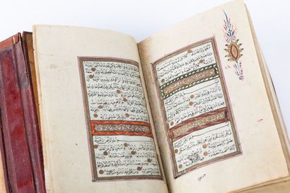 Coran 
Empire ottoman, XIXe siècle
Manuscrit...