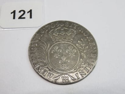 Monnaie Royale - Louis XIV - 33 Sols de Strasbourg...
