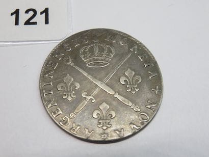 Monnaie Royale - Louis XIV - 33 Sols de Strasbourg...