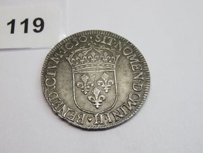 Monnaie Royale - Louis XIV - 1/2 écu à la...