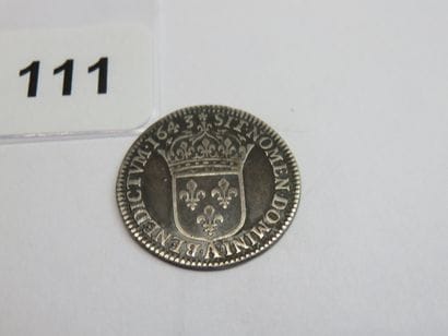 Monnaie Royale - Louis XIII - 1/12 écu, 2ème...