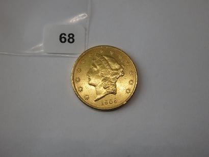 Gold coins - USA - 20 dollars Liberty crowned...