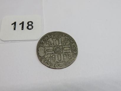 Monnaie Royale - Louis XIV - Sol de 15 Deniers...