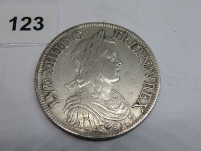 Monnaie Royale - Louis XIV - Ecu à la mèche...