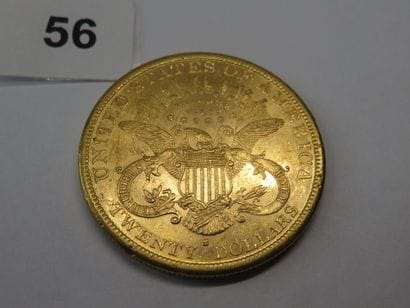 Gold coin - USA - 20 Dollar Liberty crowned...