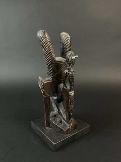 Lot of three objects from Mali: Decorative...