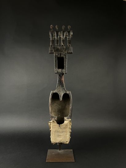 Dhodro Banam. Wooden stringed musical instrument,...