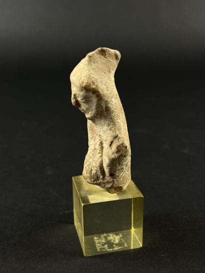 Anthropomorphic statuette, probably of a...