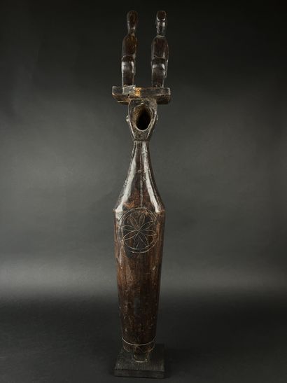 Dhodro Banam. Wooden stringed musical instrument,...
