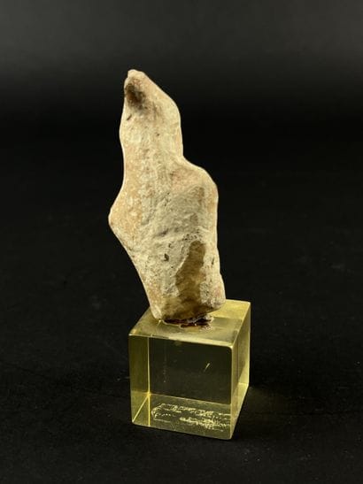 Anthropomorphic statuette, probably of a...