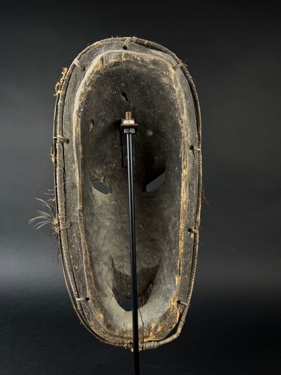 Mask, human face with bird-beaked nose. Height:...