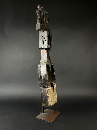 Dhodro Banam. Wooden stringed musical instrument,...
