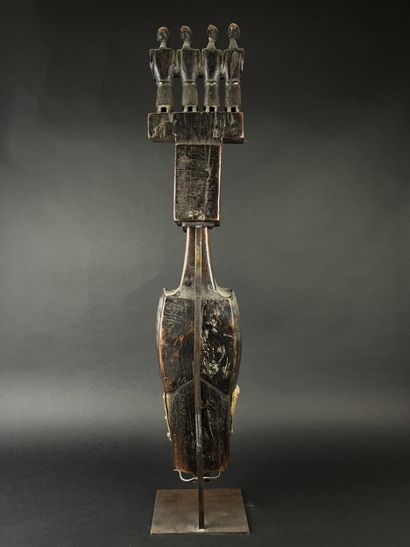 Dhodro Banam. Wooden stringed musical instrument,...
